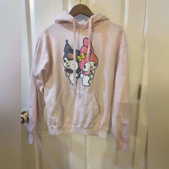 Vintage My Melody and Kuromo Hoodie Size M - Picture 3 of 15
